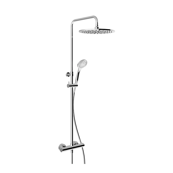 Minimalistic Thermostatic Shower Column - 35177 Showers GESSI Chrome