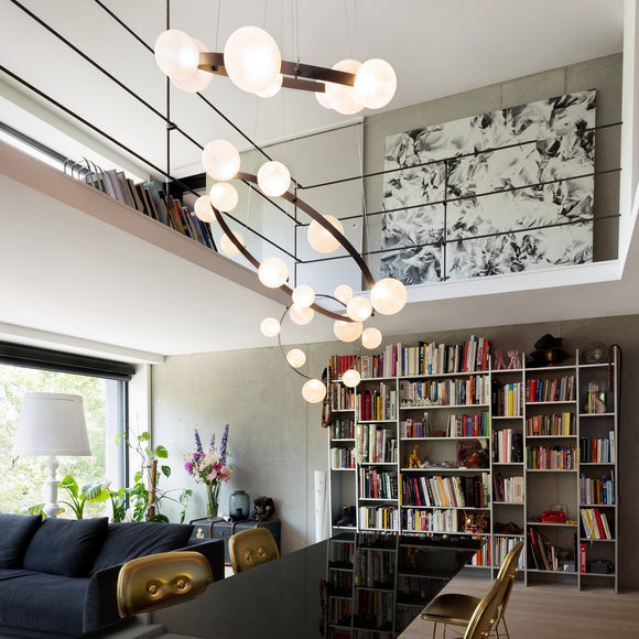 Hubble Bubble Chandelier Chandeliers Moooi