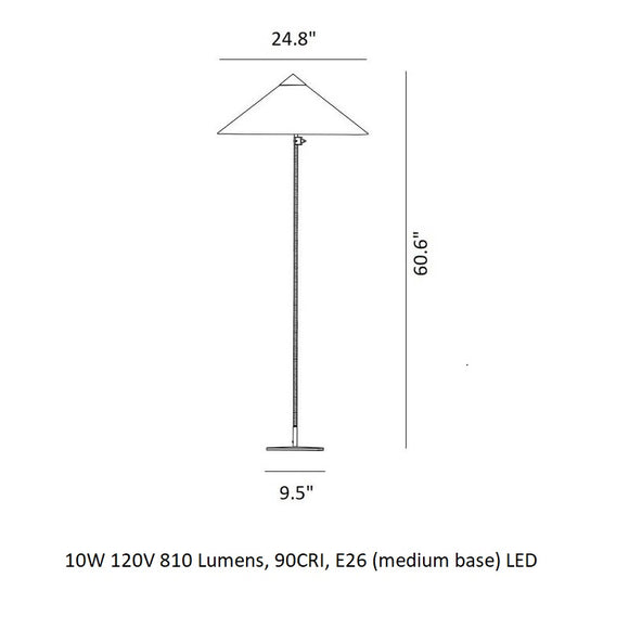 9602 Floor Lamp Floor Lamps Gubi