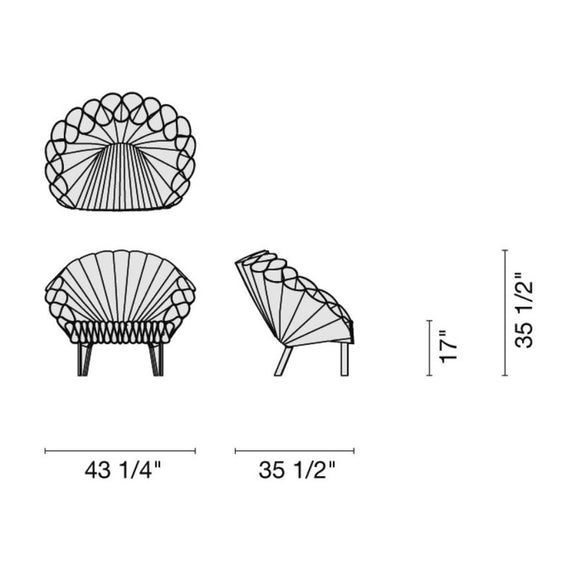 Peacock Chair Chairs Cappellini