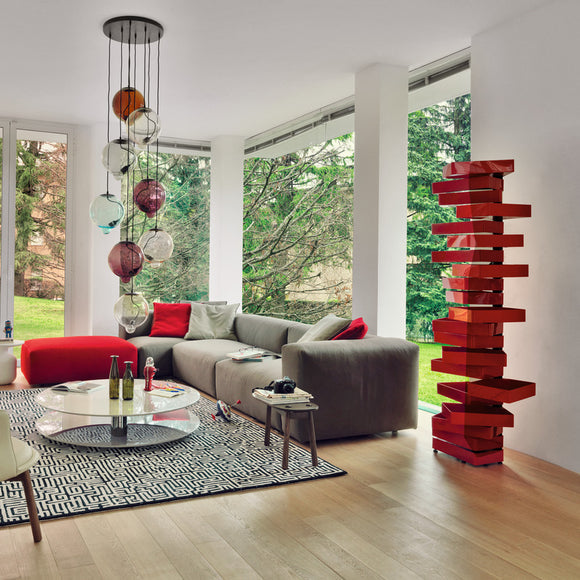 Revolving Cabinet Bookcases & Standing Shelves Cappellini
