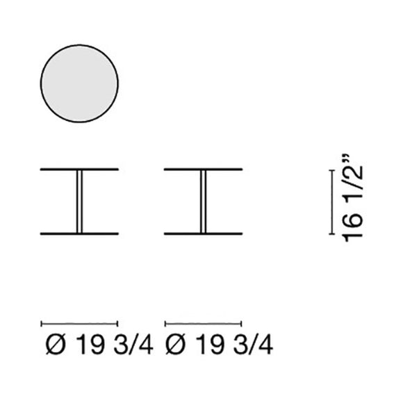 Gong Side Table Accent Tables Cappellini