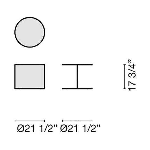 Cannot Side Table Accent Tables Cappellini