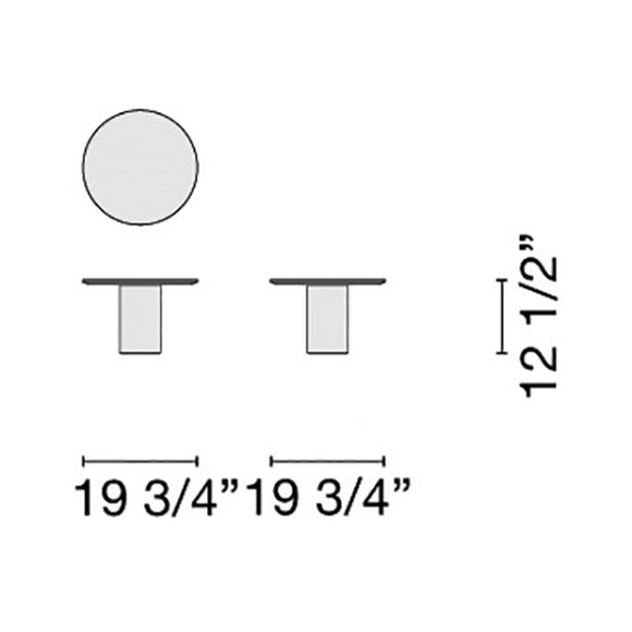 Mush Side Table Accent Tables Cappellini