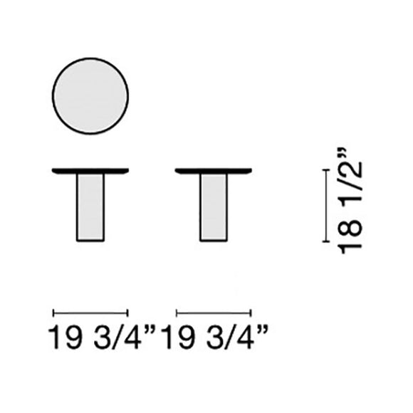 Mush Side Table Accent Tables Cappellini