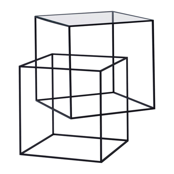 Thin Black Table Accent Tables Cappellini