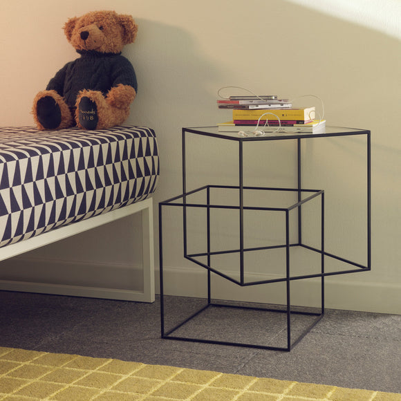 Thin Black Table Accent Tables Cappellini