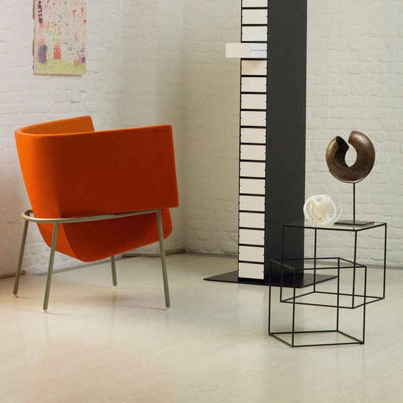 Thin Black Table Accent Tables Cappellini