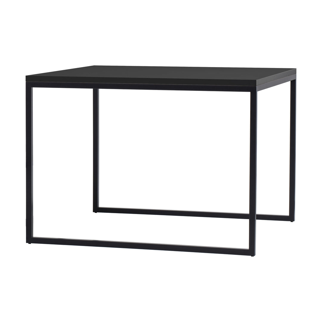 Fronzoni 64 Square Table Tables Cappellini Black Large: 28.5 in height