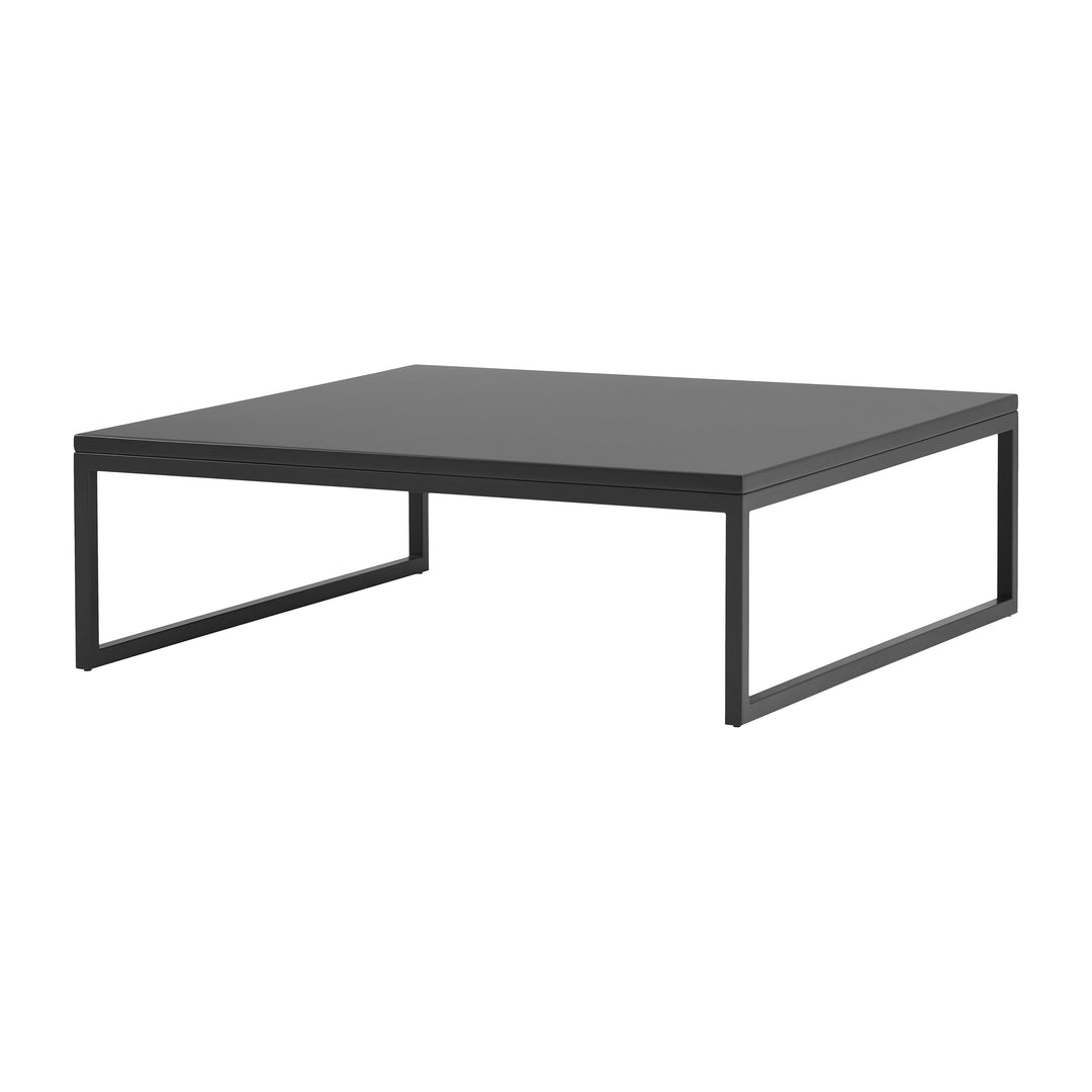 Fronzoni 64 Square Table Tables Cappellini Black Small: 12.75 in height