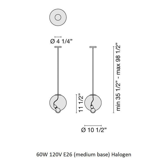 Meltdown Single Pendant Light Lighting Cappellini