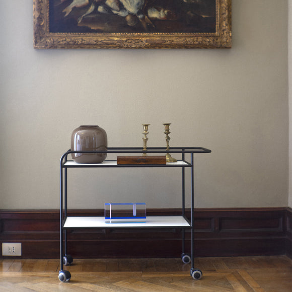 Steel Pipe Drink Trolley Sideboards Cappellini