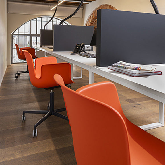 Juli Plastic Adjustable Task Chair Furniture Cappellini