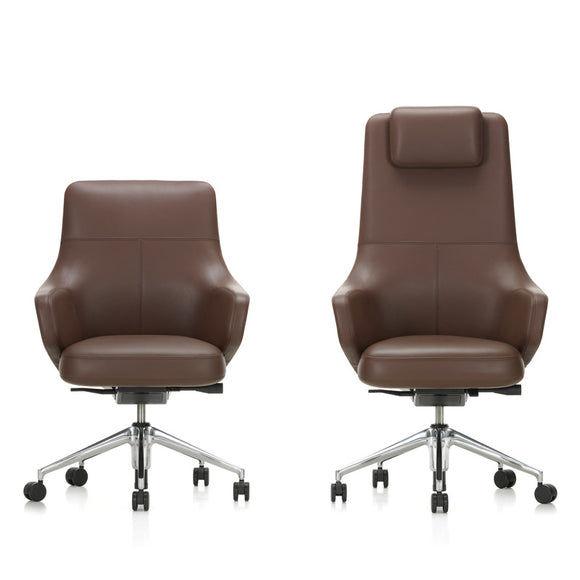 Grand Executive Lowback Office Chair Chairs Vitra