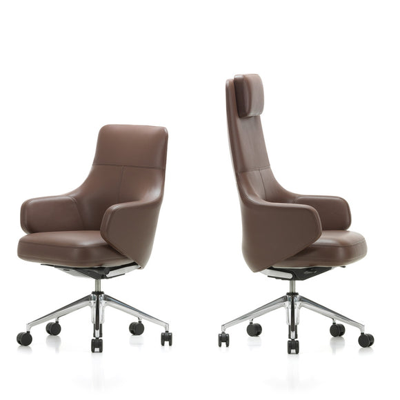 Grand Executive Lowback Office Chair Chairs Vitra
