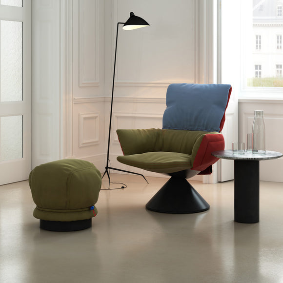 Lud'o Lounge Conical Armchair Furniture Cappellini