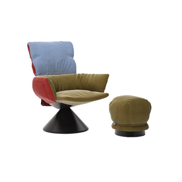 Lud'o Lounge Conical Armchair Furniture Cappellini