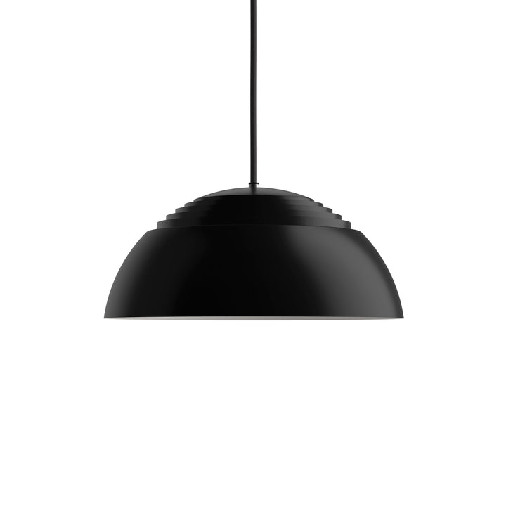 AJ Royal Pendant Light Lighting Louis Poulsen Black Medium: 14.6 in diameter 2700K - Warm White