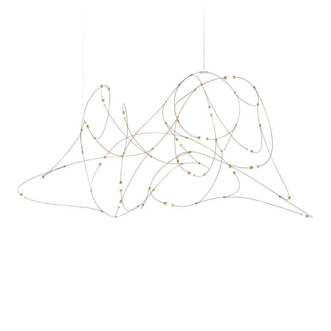 Flock of Light Suspension Light Chandeliers Moooi 21 Lights