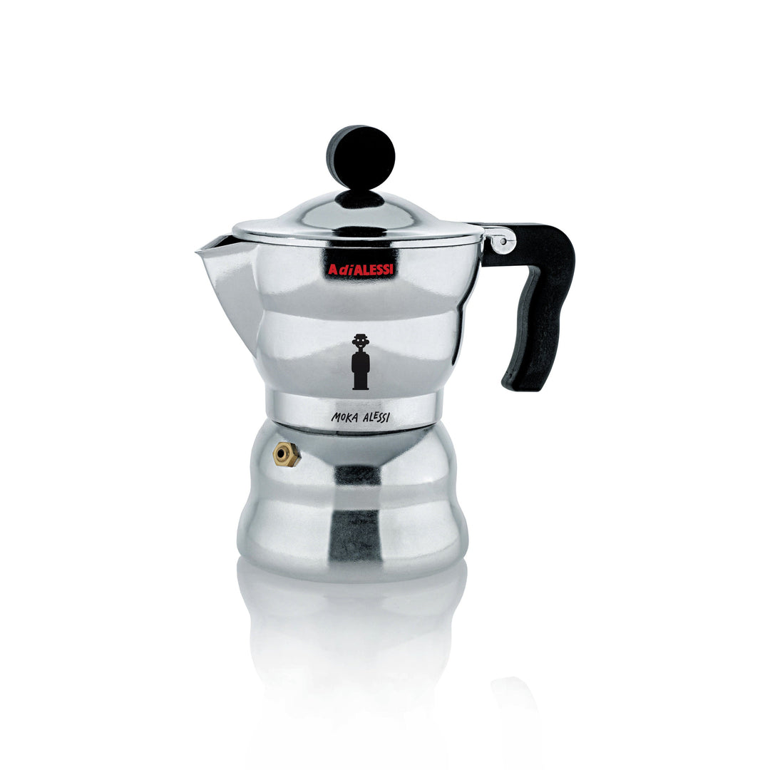 Moka Alessi Espresso Coffee Maker Drip Coffee Makers Alessi Small: 5.5 in height