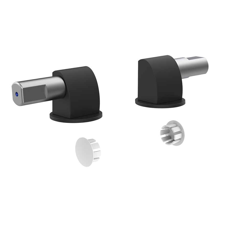 Gessi316 Soft Closing Hardware - 37584 Bathroom Accessories GESSI Matte Black