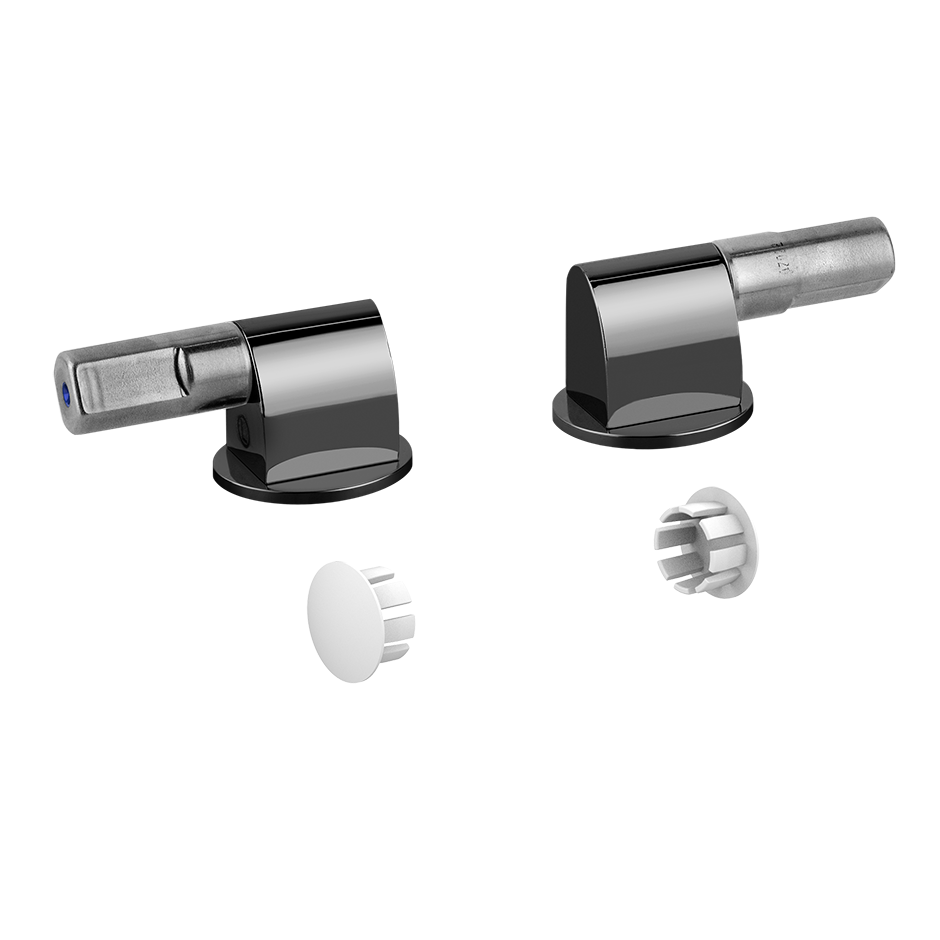 Gessi316 Soft Closing Hardware - 37584 Bathroom Accessories GESSI Black Metal PVD