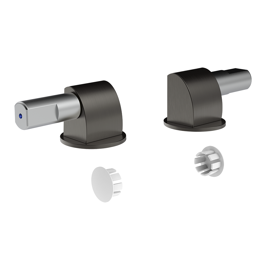 Gessi316 Soft Closing Hardware - 37584 Bathroom Accessories GESSI Black Metal Brushed PVD