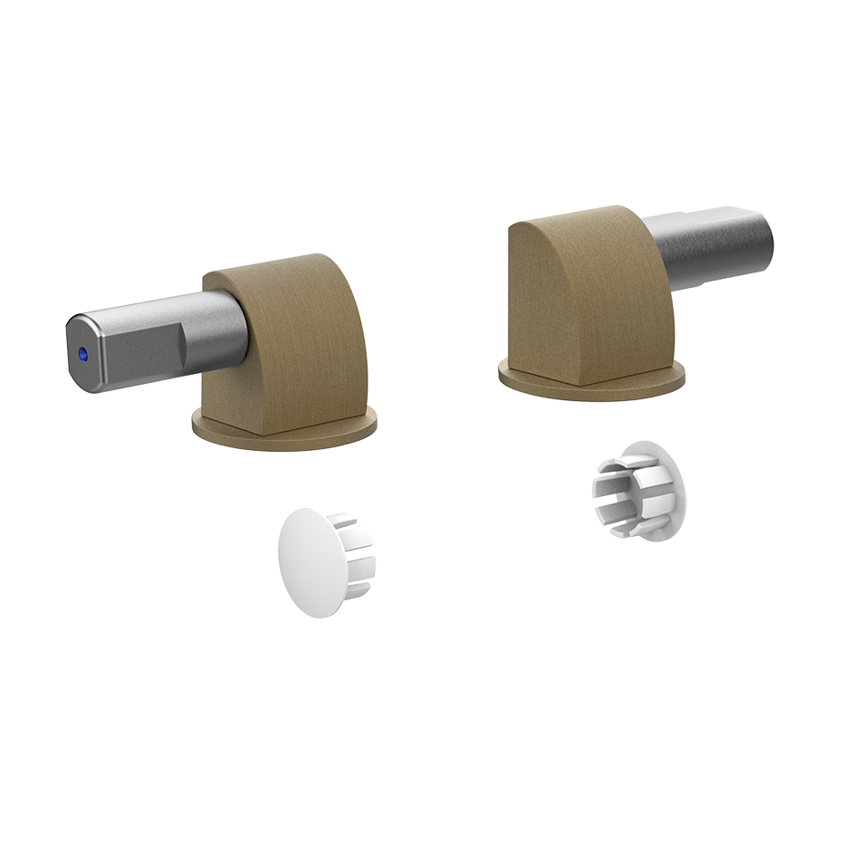 Gessi316 Soft Closing Hardware - 37584 Bathroom Accessories GESSI Antique Brass