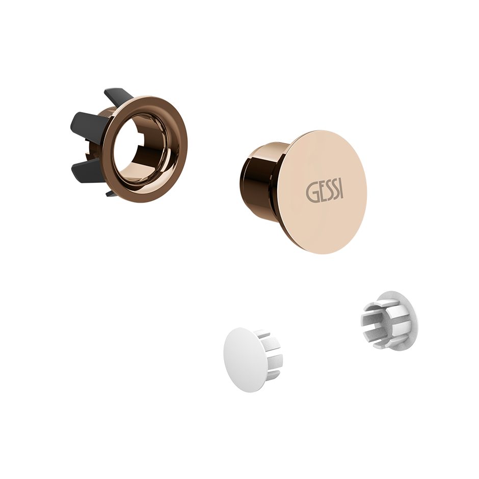 Gessi316 Finished Cover Cap - 37587 Bathroom Accessories GESSI Copper PVD