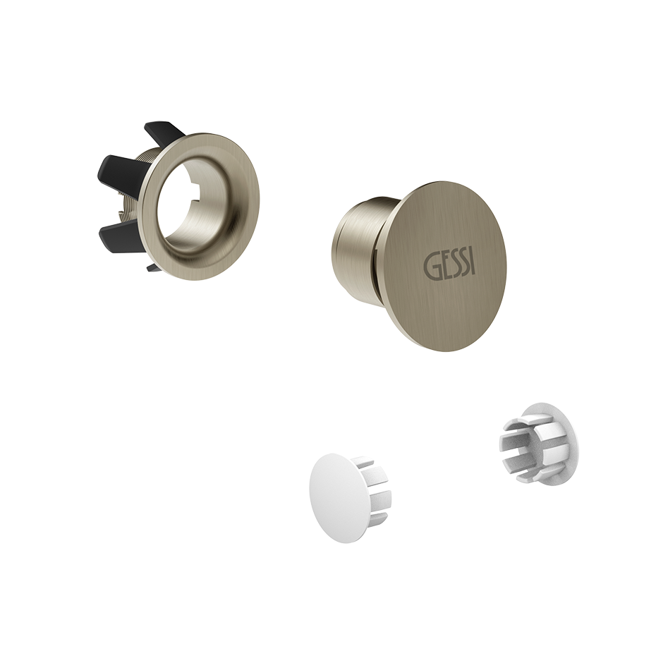 Gessi316 Finished Cover Cap - 37587 Bathroom Accessories GESSI Finox Brushed Nickel