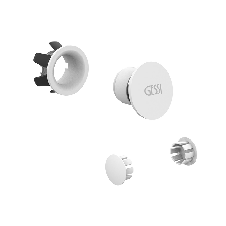 Gessi316 Finished Cover Cap - 37587 Bathroom Accessories GESSI Matte White