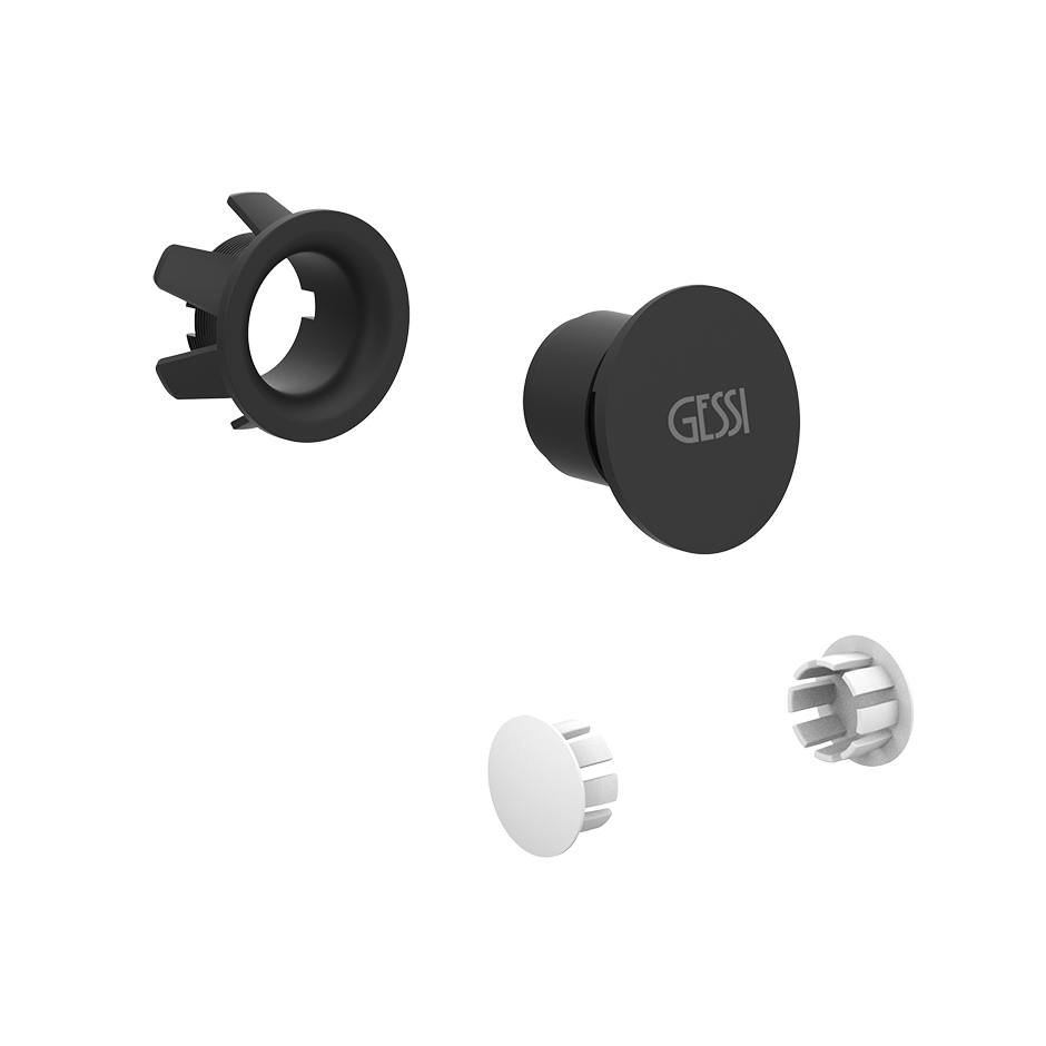 Gessi316 Finished Cover Cap - 37587 Bathroom Accessories GESSI Matte Black
