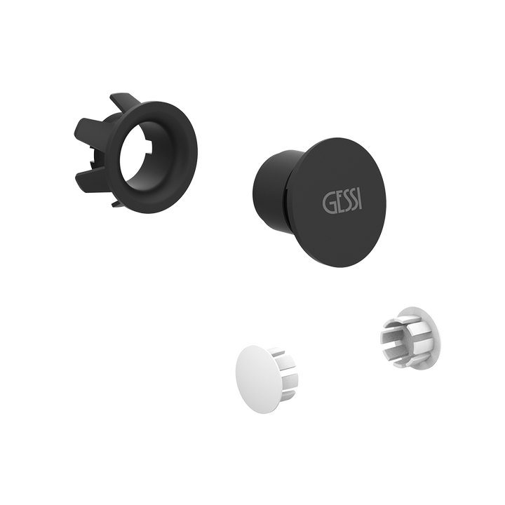 Gessi316 Finished Cover Cap - 37587 Bathroom Accessories GESSI Matte Black