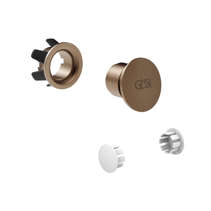 Gessi316 Finished Cover Cap - 37587 Bathroom Accessories GESSI Copper Brushed PVD