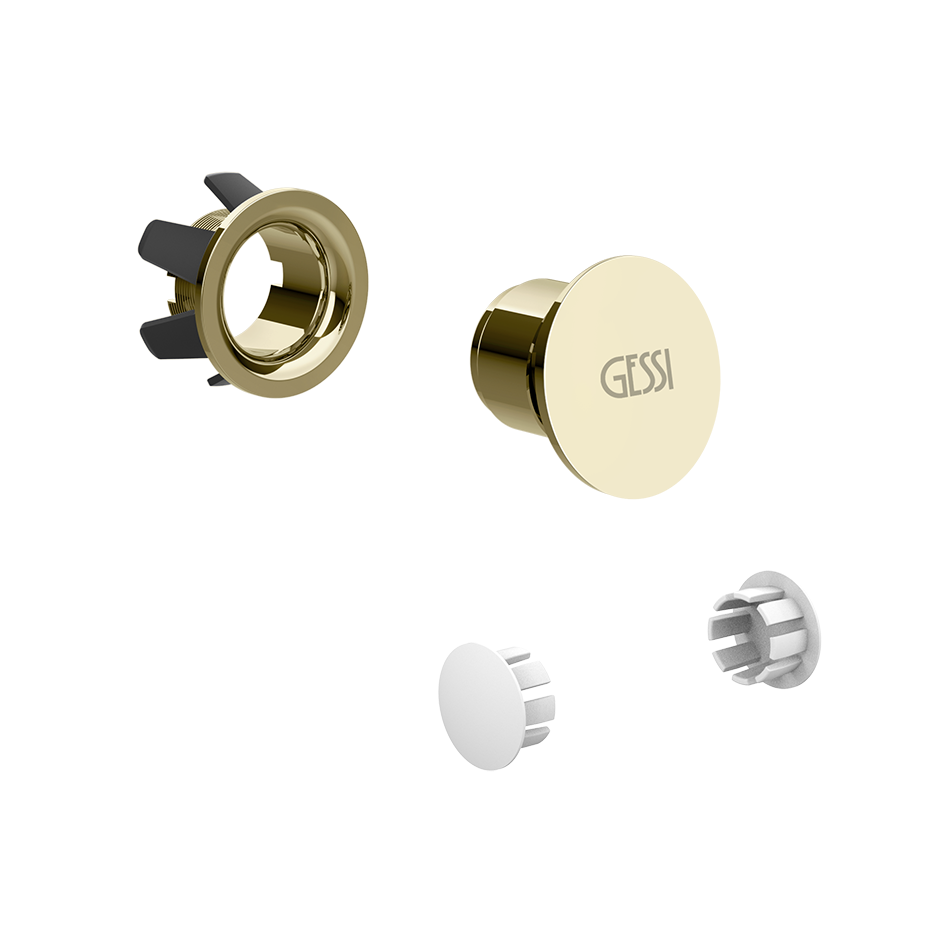 Gessi316 Finished Cover Cap - 37587 Bathroom Accessories GESSI Brass PVD