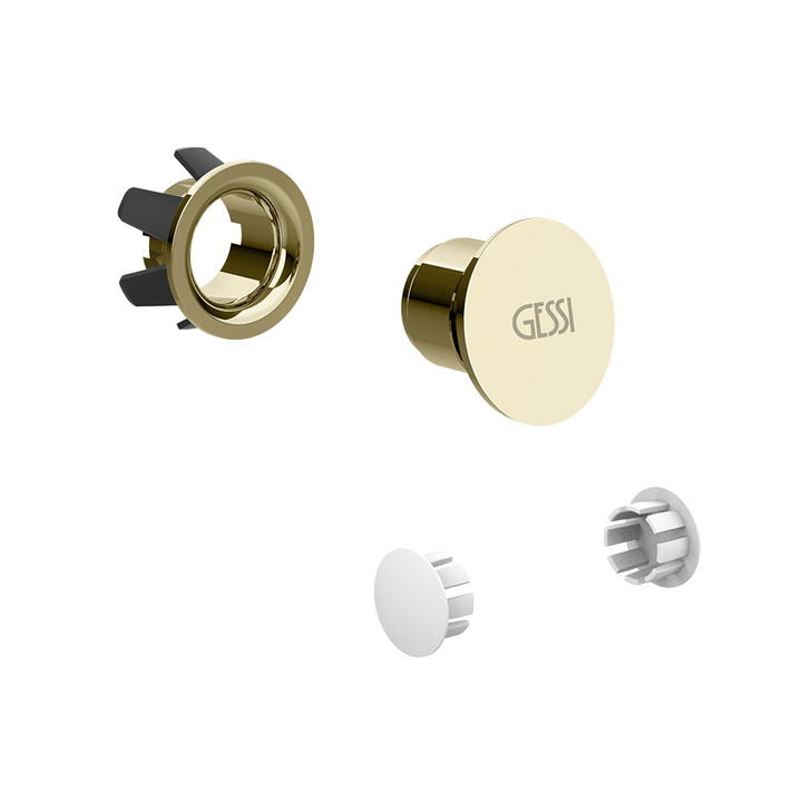 Gessi316 Finished Cover Cap - 37587 Bathroom Accessories GESSI Brass PVD