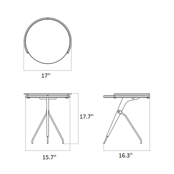 Umanoff Side Table Accent Tables Audo Copenhagen