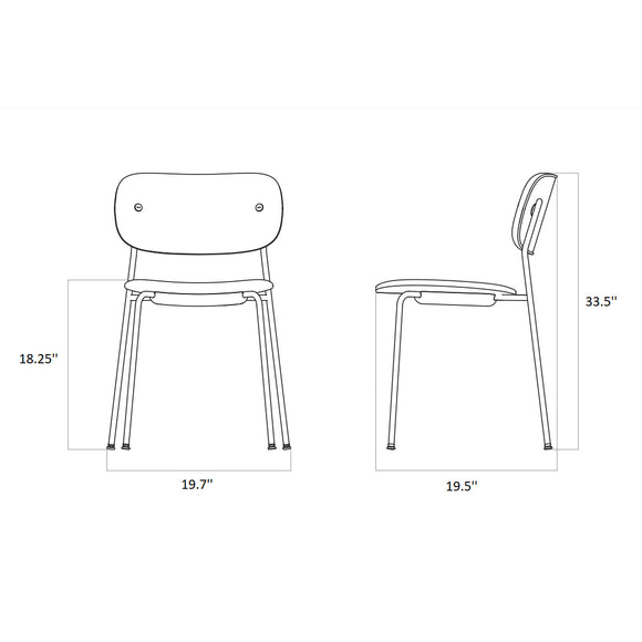 Co Fully Upholstered Chair Chairs Audo Copenhagen