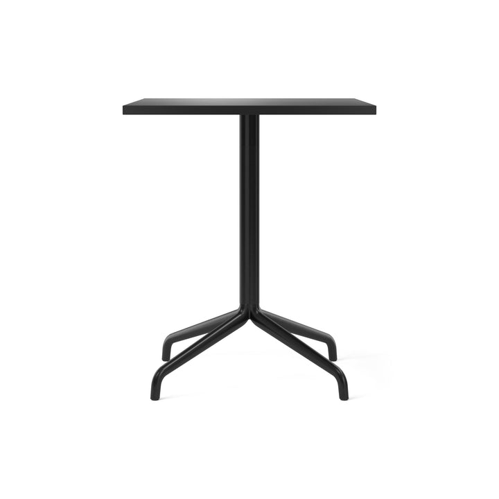 Harbour Column Rectangular Table Tables Audo Copenhagen Charcoal Linoleum Star Base Dining: 28.5 in height