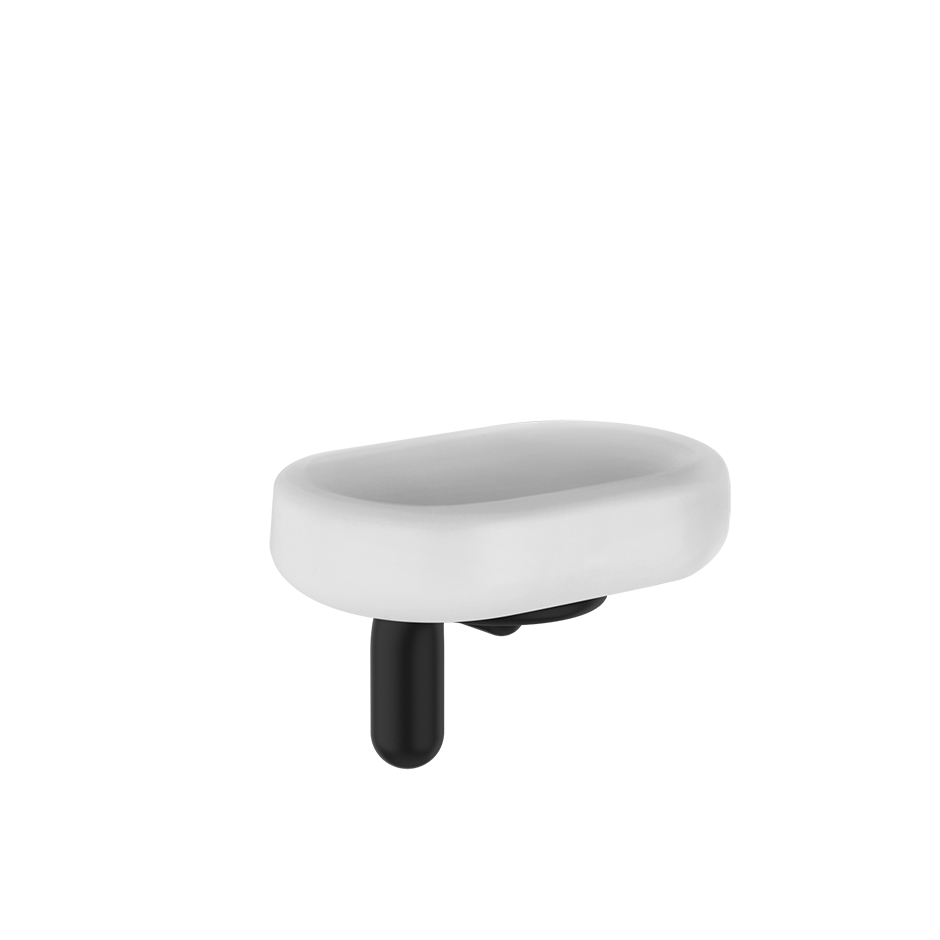 Goccia Soap Dish - 38001 Bathroom Accessories GESSI Matte Black