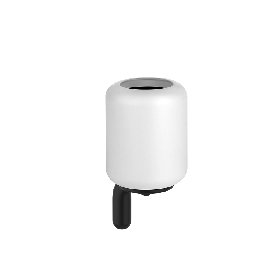 Goccia Wall-Mounted Tumbler Holder - 38007 Bathroom Accessories GESSI Matte Black