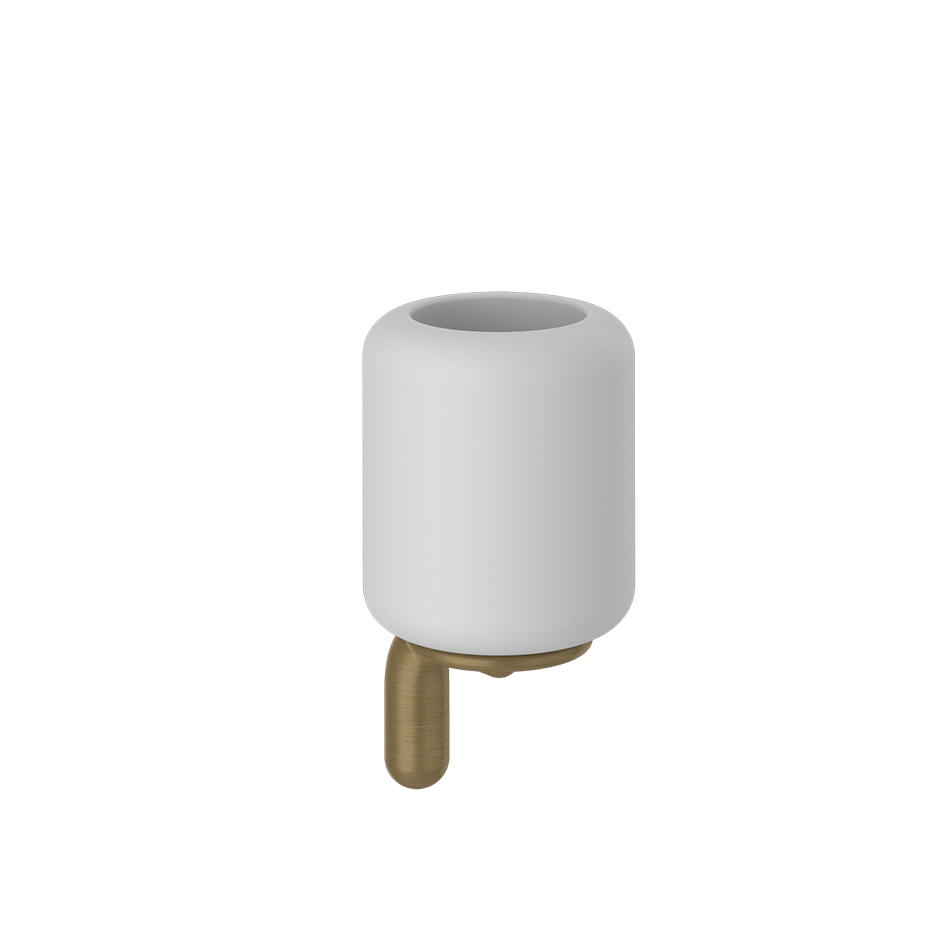 Goccia Wall-Mounted Tumbler Holder - 38007 Bathroom Accessories GESSI Antique Brass
