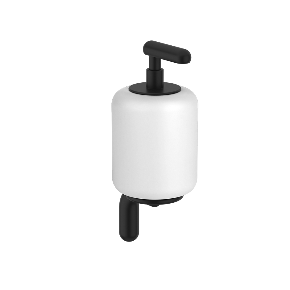 Goccia Liquid Soap Dispenser - 38013 Bathroom Accessories GESSI Matte Black