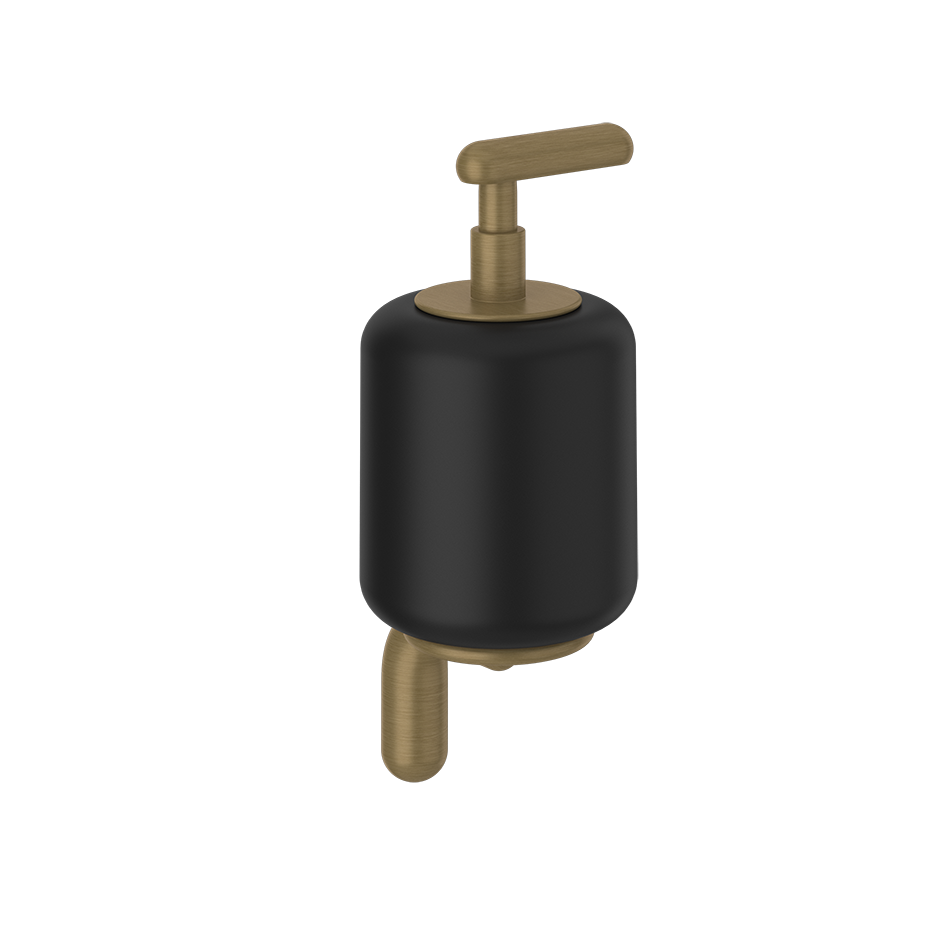 Goccia Liquid Soap Dispenser - 38014 Bathroom Accessories GESSI Antique Brass