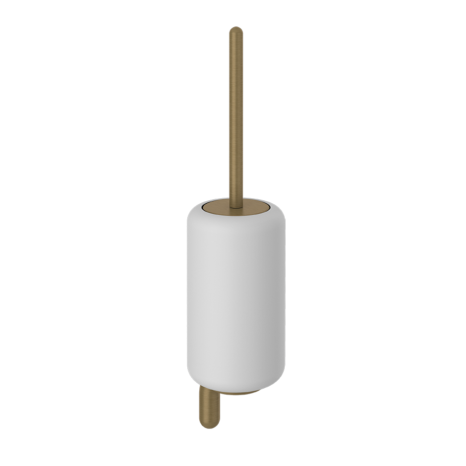 Goccia Toilet Brush Holder - 38019 Bathroom Accessories GESSI Antique Brass