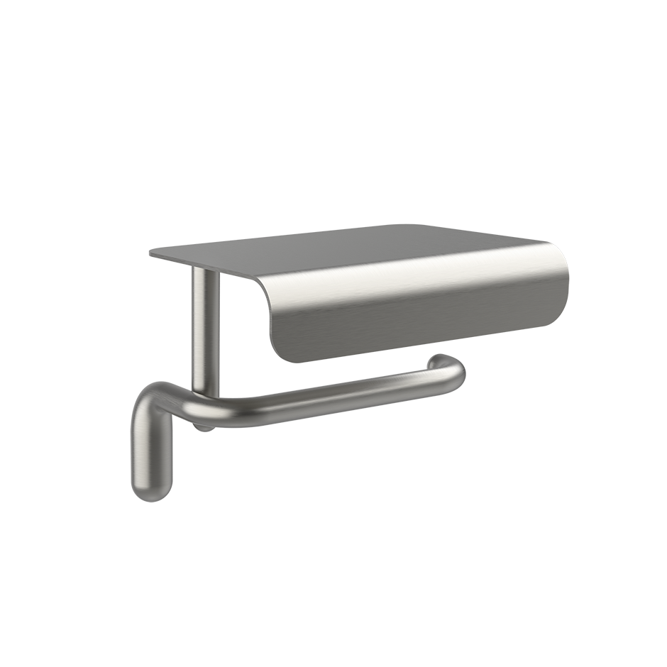 Goccia Paper Roll Holder - 38049 Bathroom Accessories GESSI Chrome Brushed
