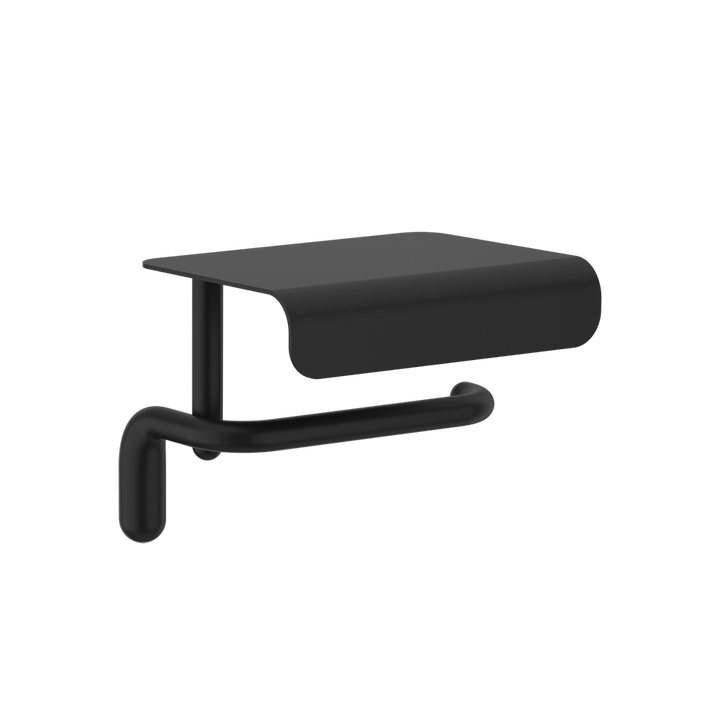 Goccia Paper Roll Holder - 38049 Bathroom Accessories GESSI Matte Black