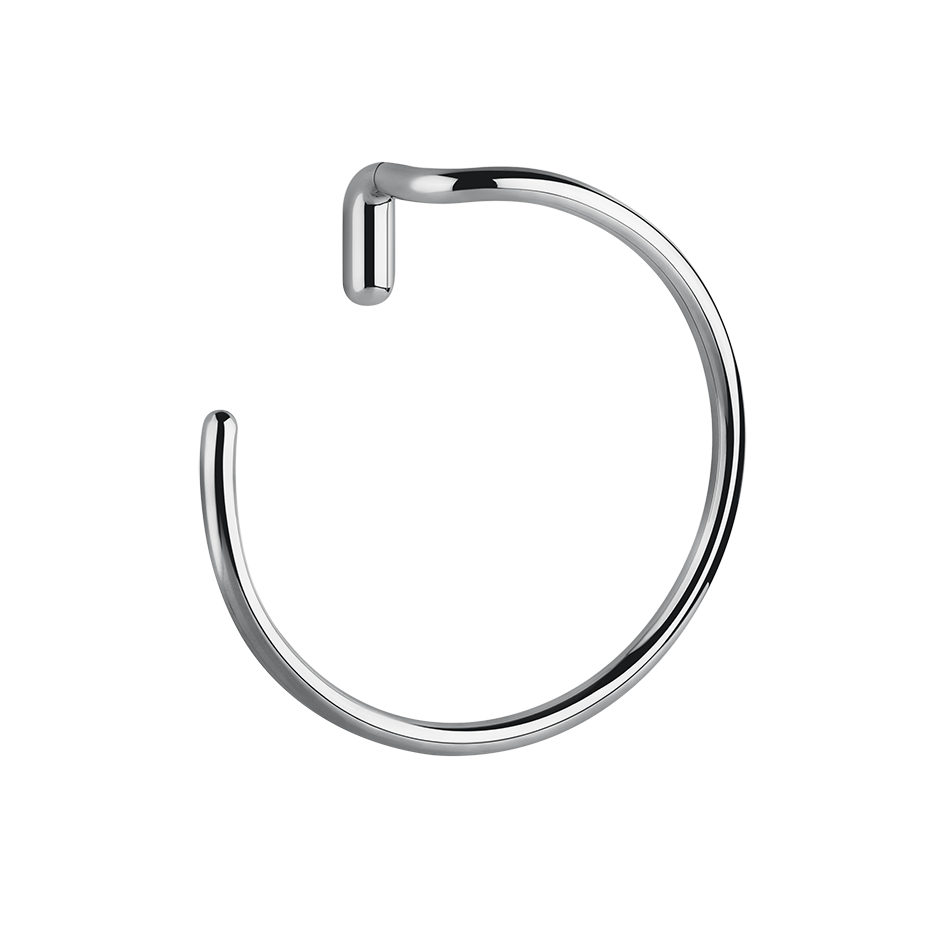 Goccia Towel Ring - 38109 Bathroom Accessories GESSI Chrome