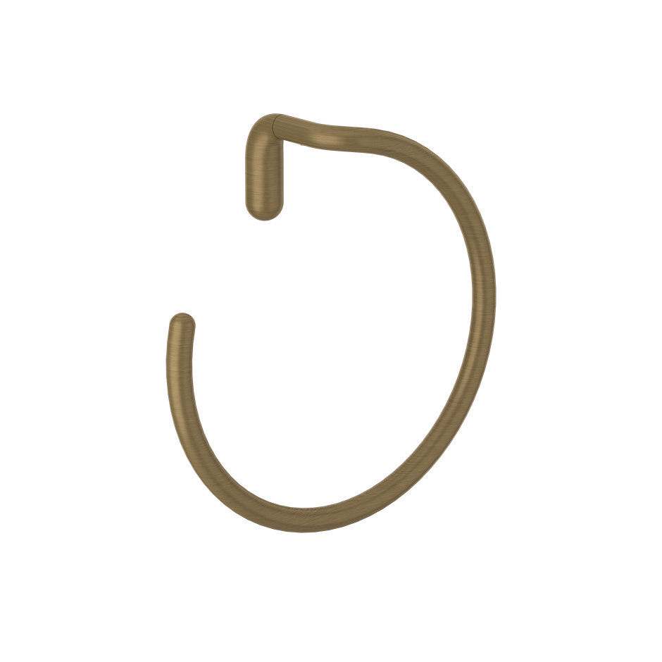 Goccia Towel Ring - 38109 Bathroom Accessories GESSI Antique Brass