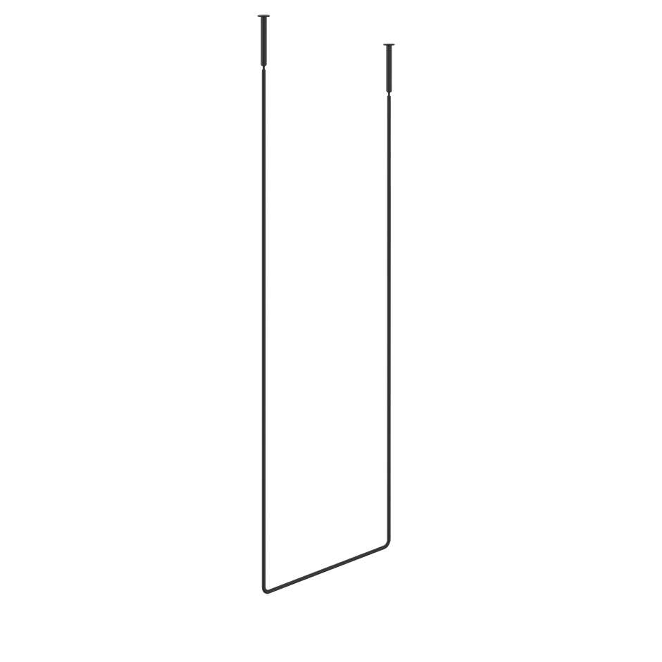 Goccia Towel Rail - 38143 Bathroom Accessories GESSI Matte Black
